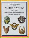 FLIGHT BADGES OF ALLIED NATIONS 1914 -1918