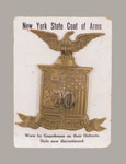 NEW YORK MILITIA HELMET PLATE